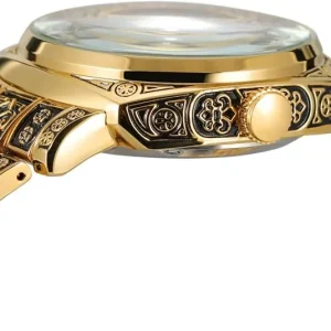 Gold-Tone Openwork Mechanical Watch — view 4