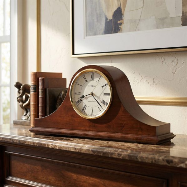 Cherry Wood Mantel Clock