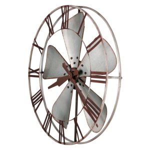Industrial Fan Wall Clock — view 3