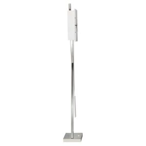 White Sunbeam Floor Clock — view 3