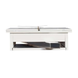 White Sunbeam Floor Clock — view 6